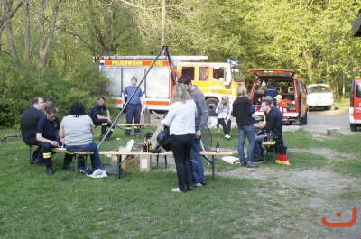 Familienosterfeuer